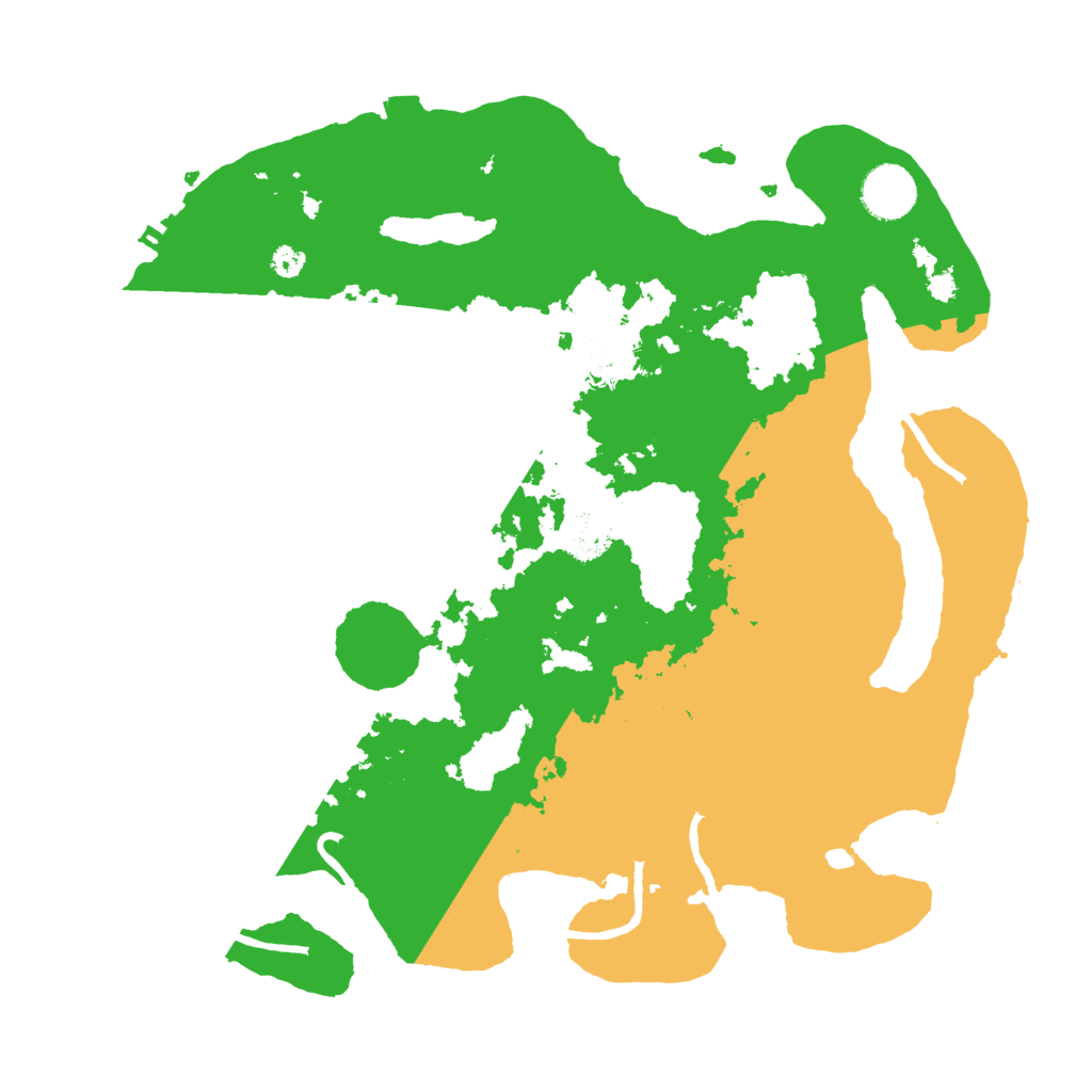 Biome Rust Map: Procedural Map, Size: 3500, Seed: 2134110332