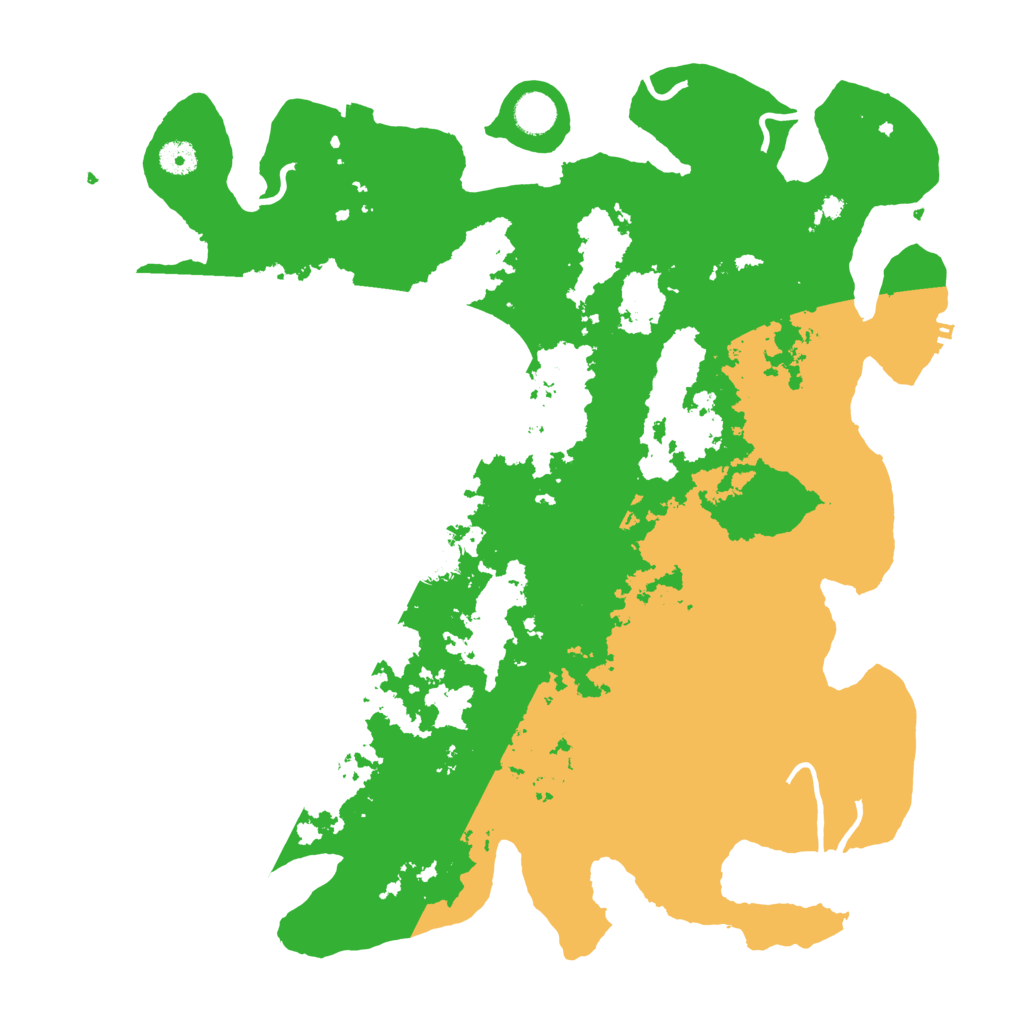 Biome Rust Map: Procedural Map, Size: 4300, Seed: 97660269