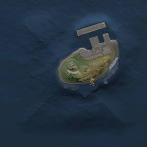 Thumbnail Rust Map: Procedural Map, Size: 1000, Seed: 160854861, 2 Monuments