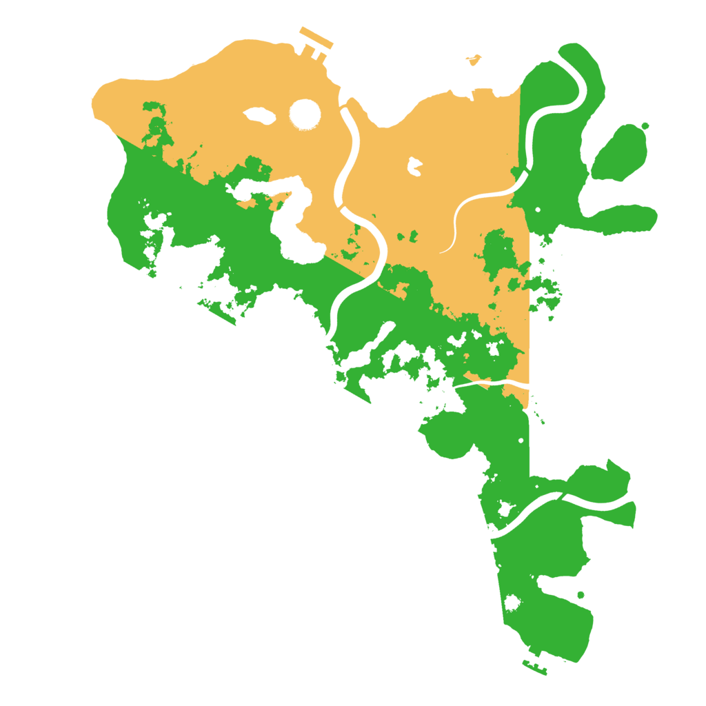 Biome Rust Map: Procedural Map, Size: 4000, Seed: 9630406