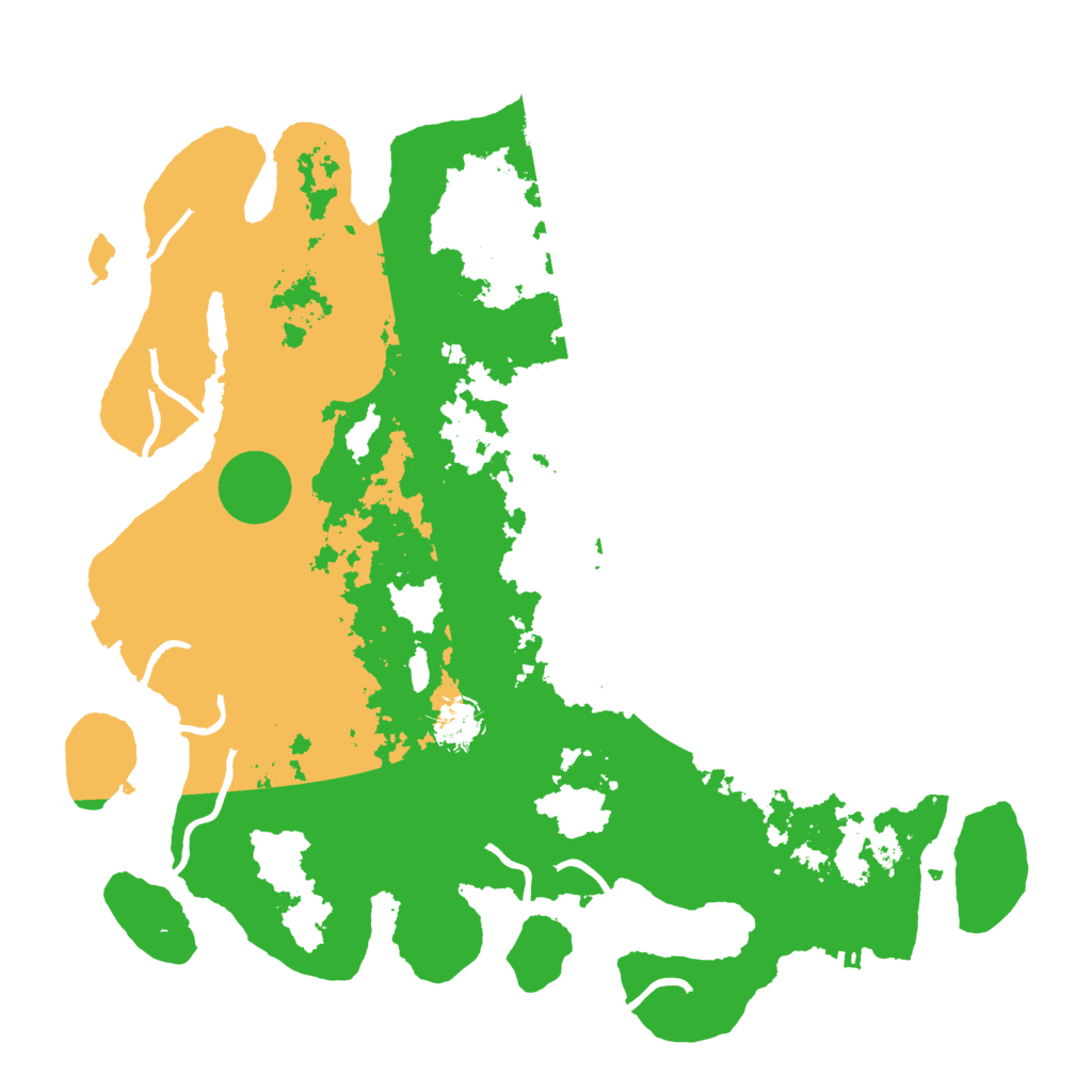 Biome Rust Map: Procedural Map, Size: 3950, Seed: 48584740