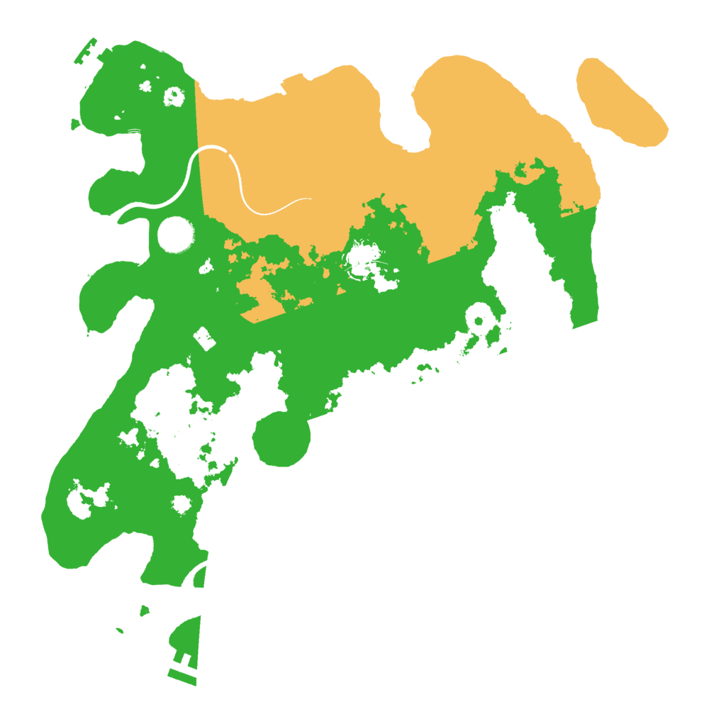 Biome Rust Map: Procedural Map, Size: 3500, Seed: 1200077830