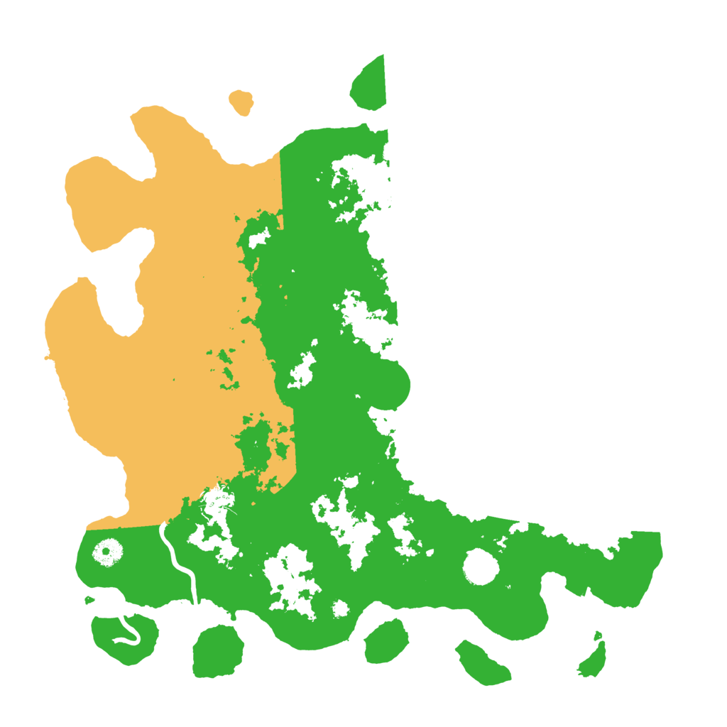 Biome Rust Map: Procedural Map, Size: 3900, Seed: 40960849