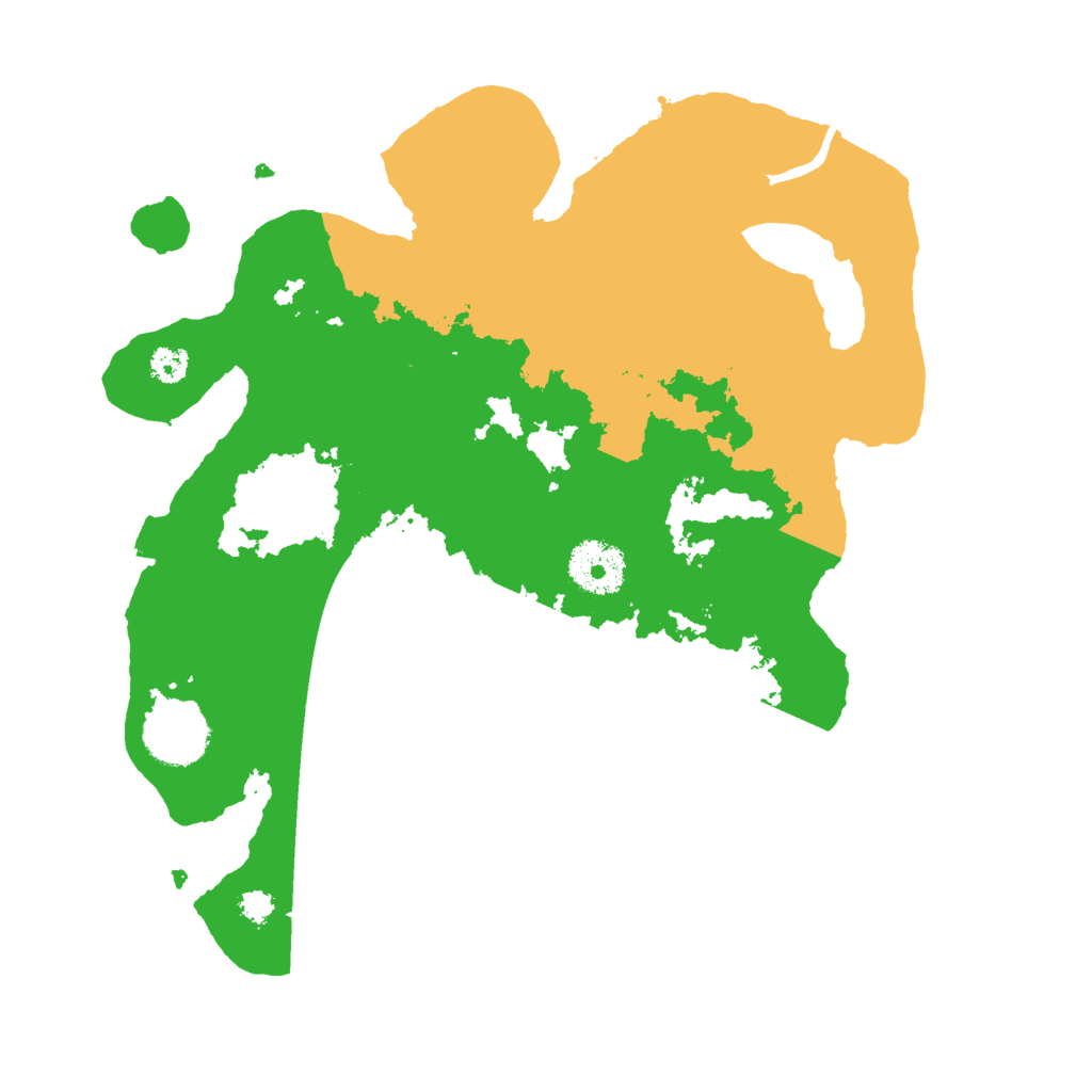 Biome Rust Map: Procedural Map, Size: 3000, Seed: 763842971