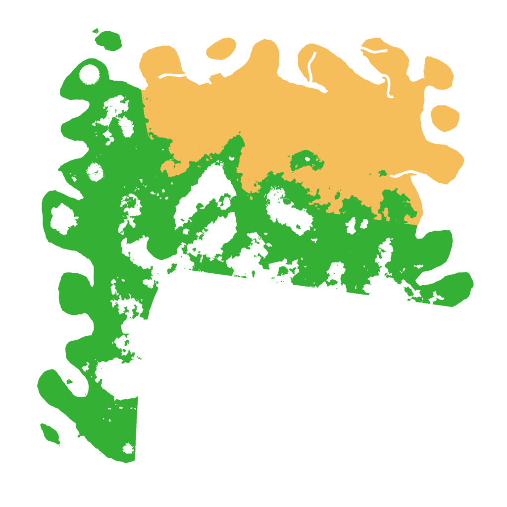 Biome Rust Map: Procedural Map, Size: 4500, Seed: 1258288889