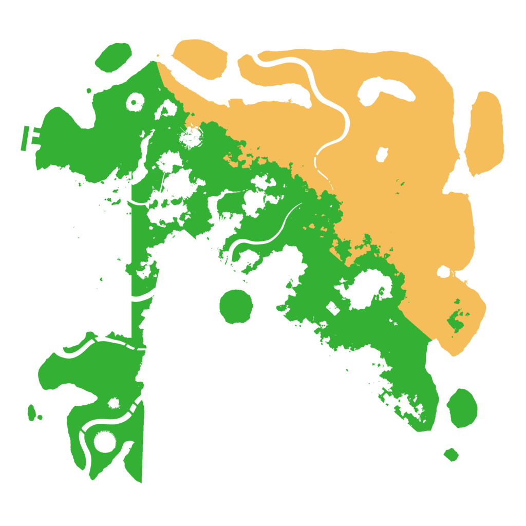 Biome Rust Map: Procedural Map, Size: 4250, Seed: 96726011