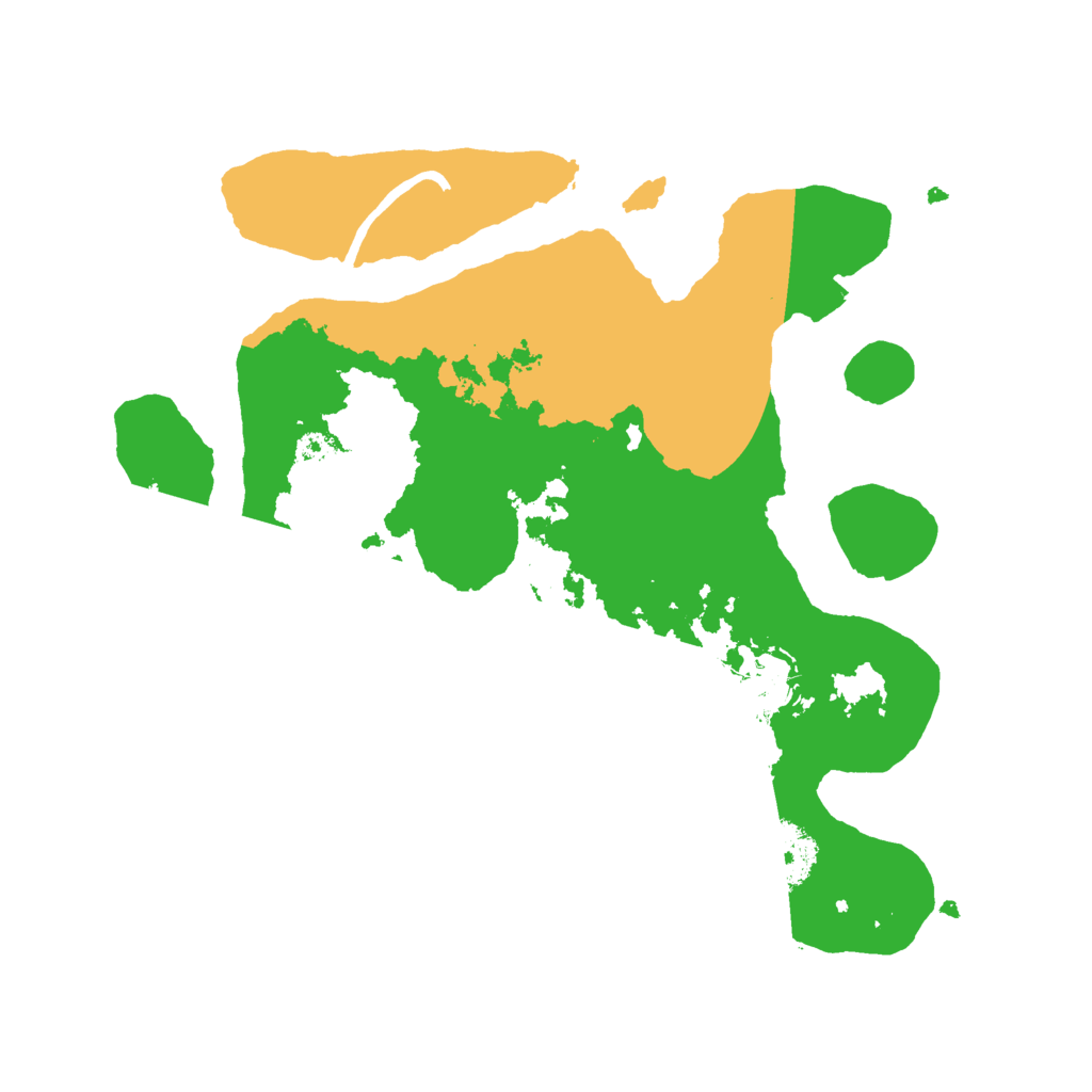 Biome Rust Map: Procedural Map, Size: 2800, Seed: 689474646