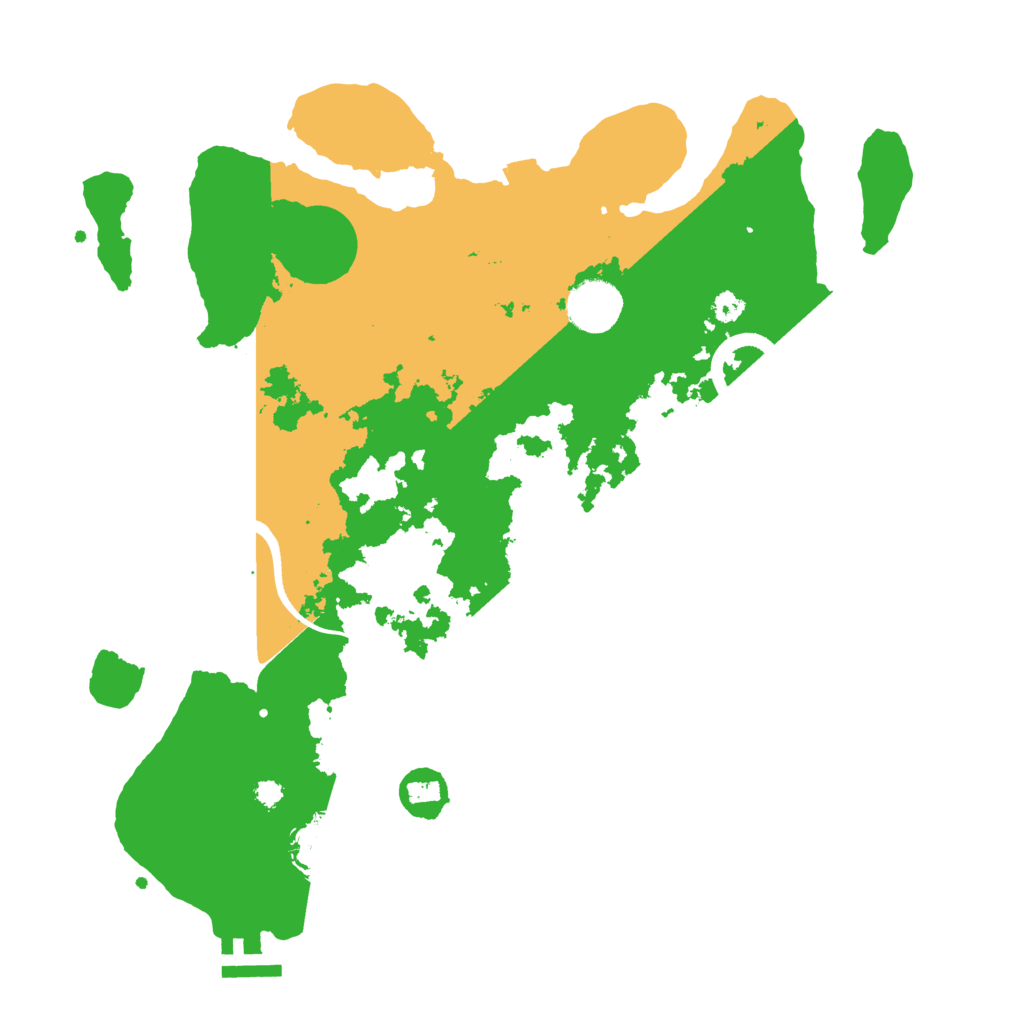 Biome Rust Map: Procedural Map, Size: 3450, Seed: 47116580