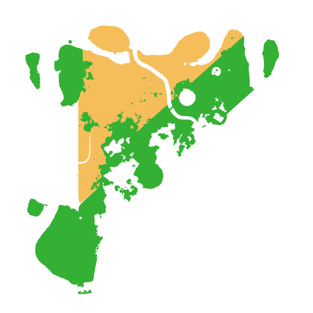 Biome Rust Map: Procedural Map, Size: 3450, Seed: 47116580