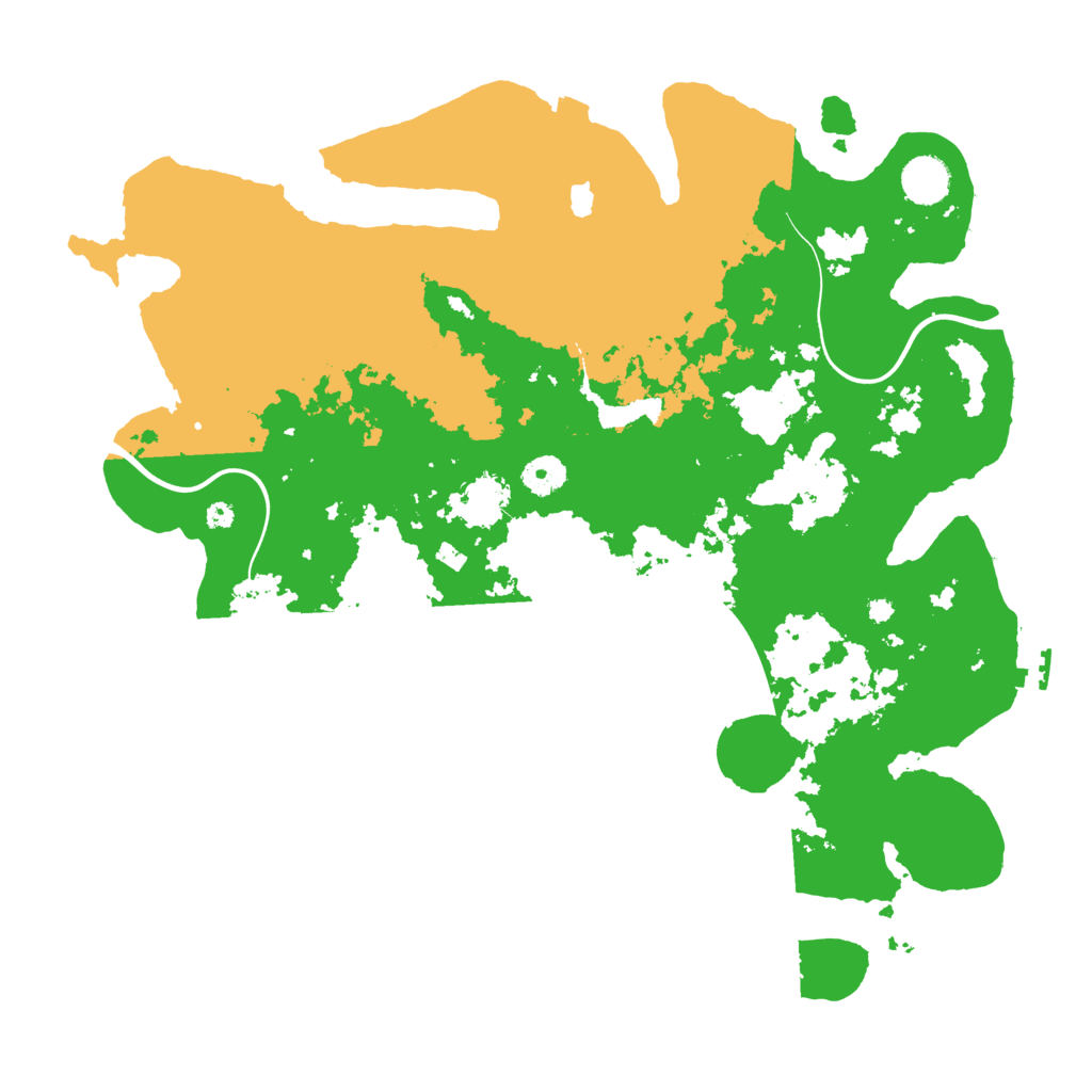 Biome Rust Map: Procedural Map, Size: 4000, Seed: 480909949