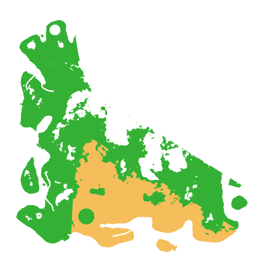 Biome Rust Map: Procedural Map, Size: 4406, Seed: 1654188850