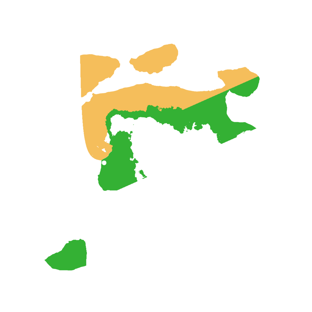 Biome Rust Map: Procedural Map, Size: 2000, Seed: 894873759