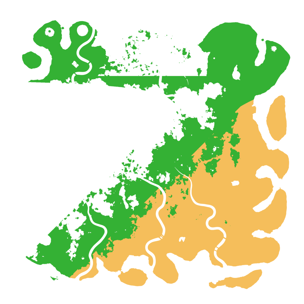 Biome Rust Map: Procedural Map, Size: 5000, Seed: 8008135