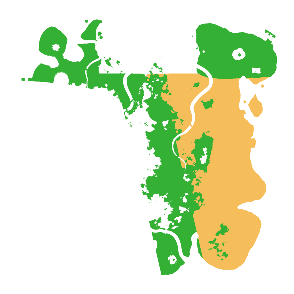 Biome Rust Map: Procedural Map, Size: 3650, Seed: 855014