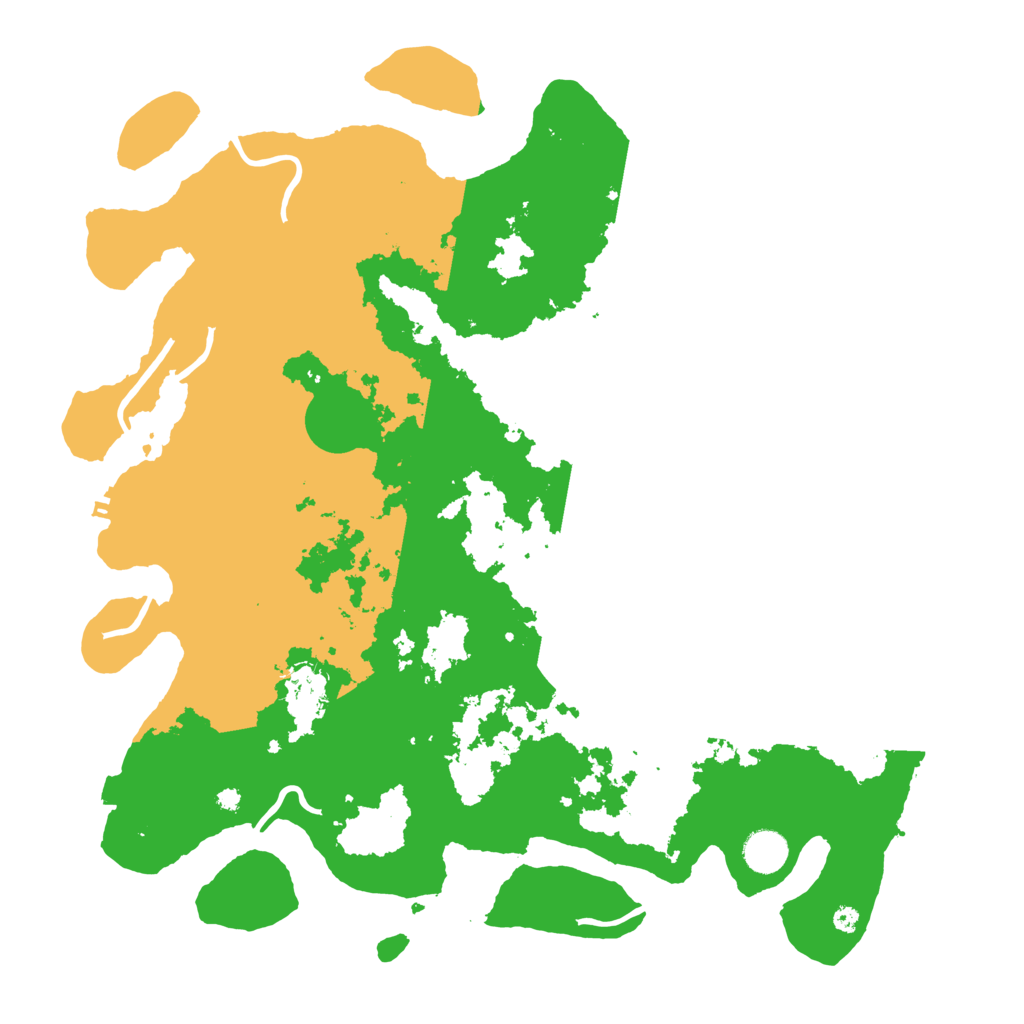 Biome Rust Map: Procedural Map, Size: 4100, Seed: 78891728