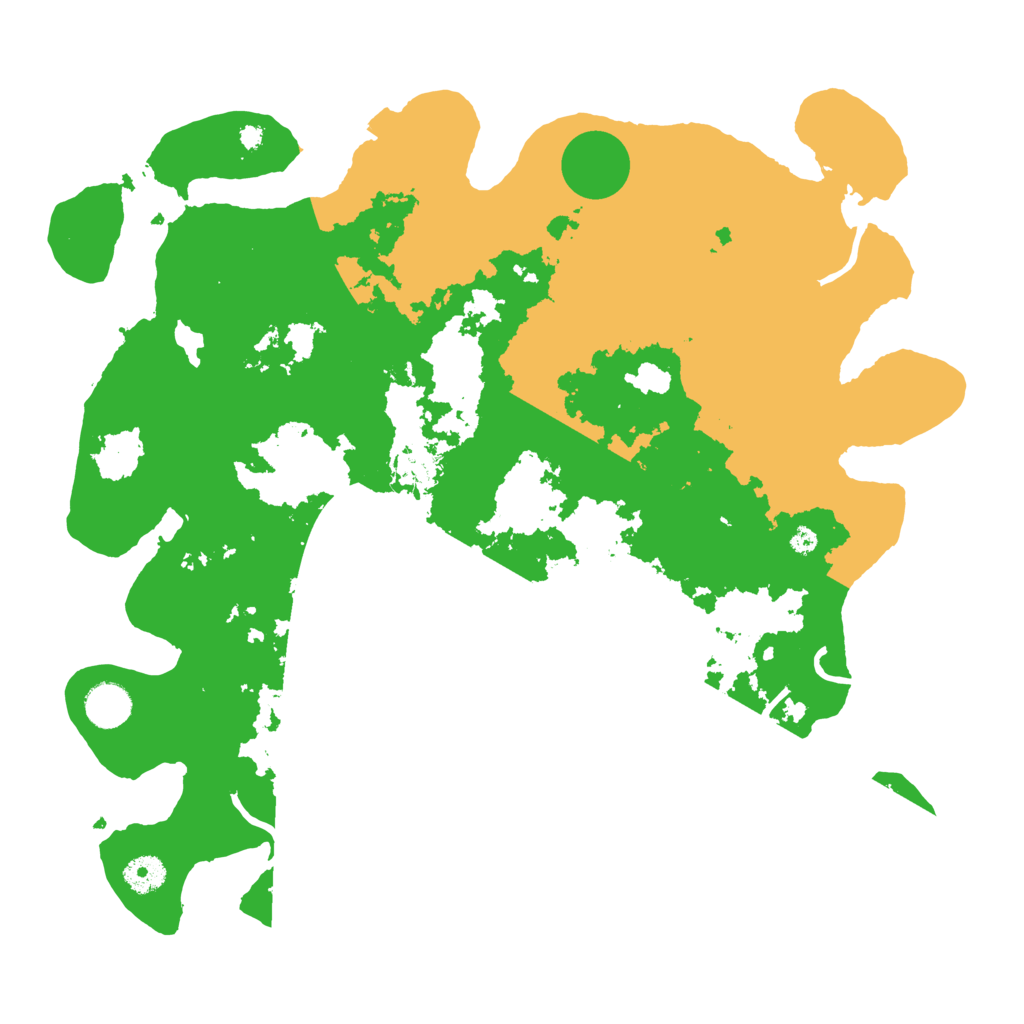 Biome Rust Map: Procedural Map, Size: 3950, Seed: 72433537