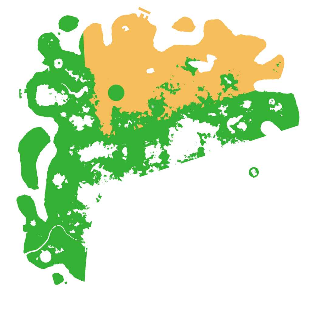 Biome Rust Map: Procedural Map, Size: 5000, Seed: 1923676749