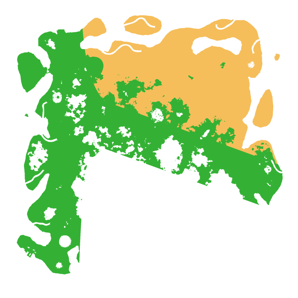 Biome Rust Map: Procedural Map, Size: 4400, Seed: 90715661