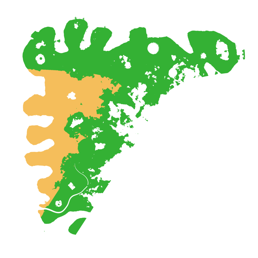 Biome Rust Map: Procedural Map, Size: 4000, Seed: 1245941711