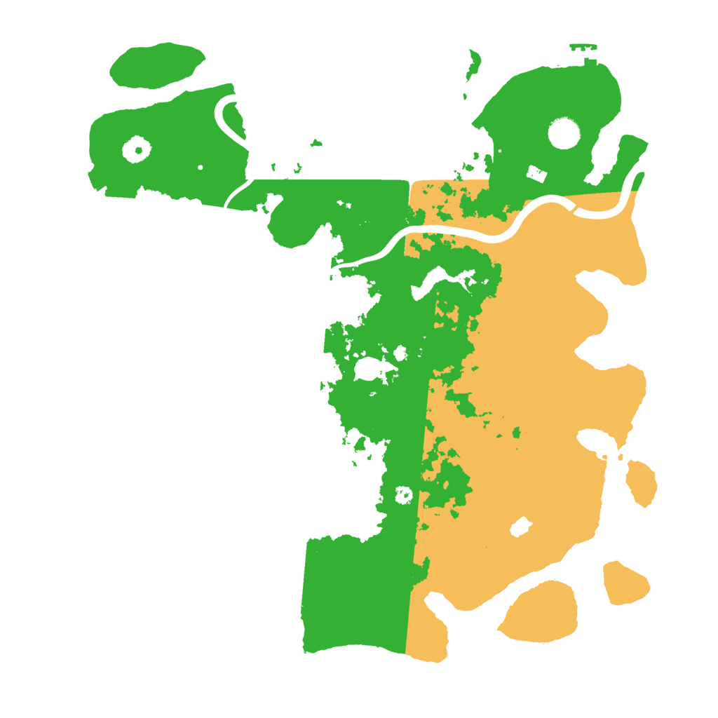 Biome Rust Map: Procedural Map, Size: 4000, Seed: 67782211
