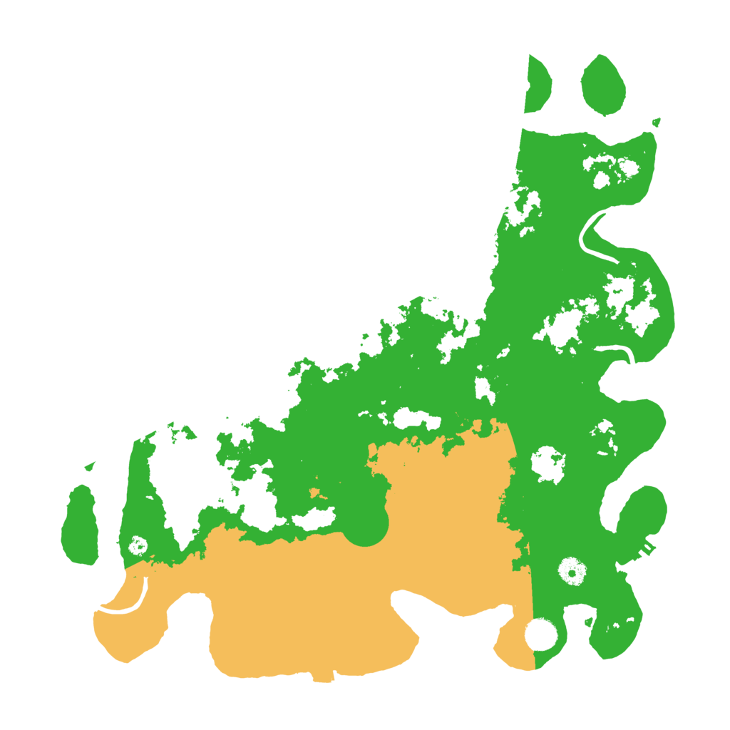 Biome Rust Map: Procedural Map, Size: 4000, Seed: 105659329