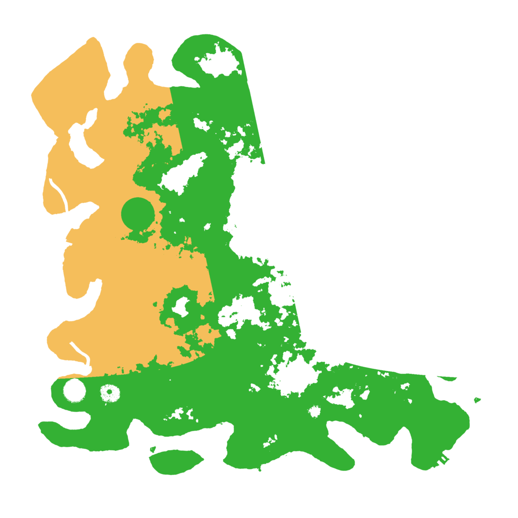 Biome Rust Map: Procedural Map, Size: 4100, Seed: 796853