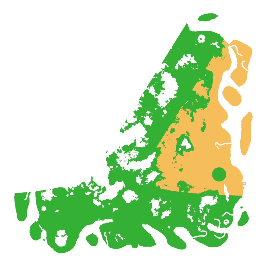 Biome Rust Map: Procedural Map, Size: 5000, Seed: 819631715