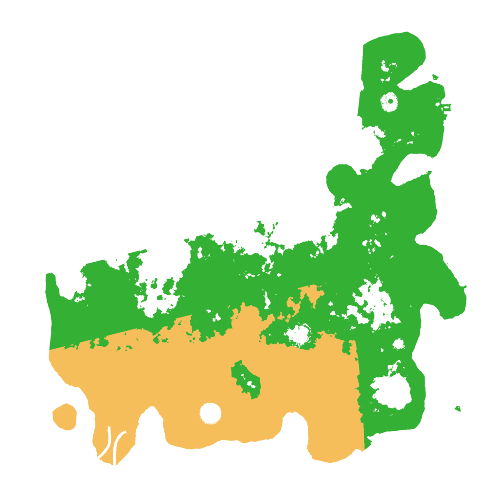 Biome Rust Map: Procedural Map, Size: 4100, Seed: 64244