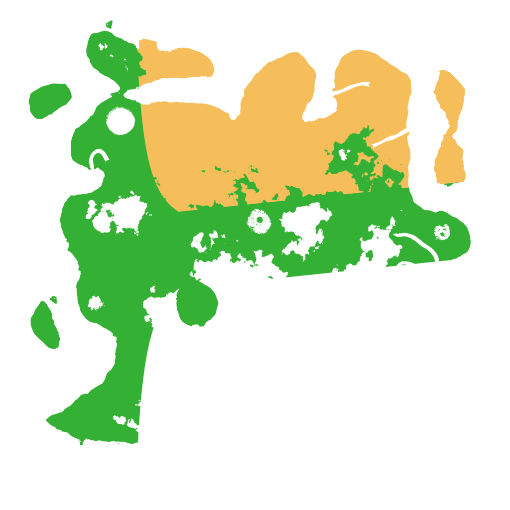 Biome Rust Map: Procedural Map, Size: 3300, Seed: 321699587