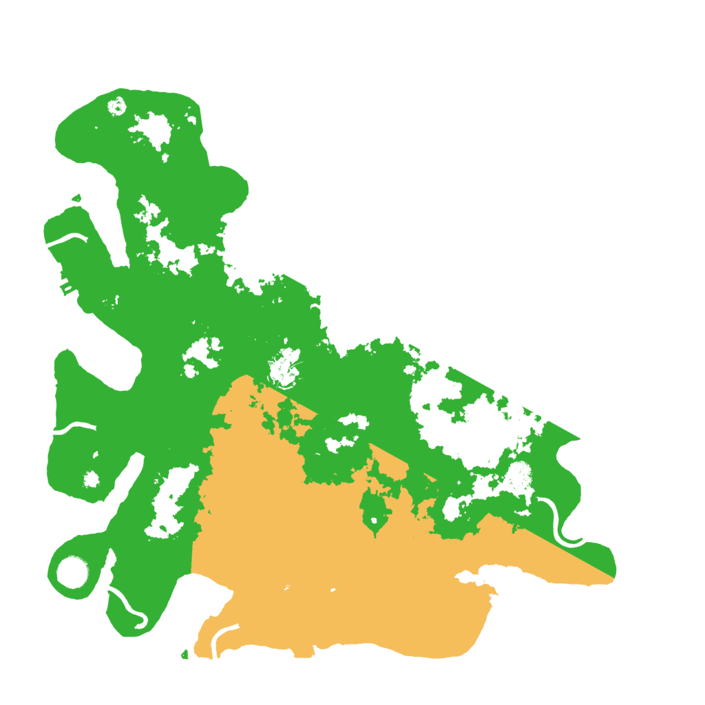Biome Rust Map: Procedural Map, Size: 3950, Seed: 60342386