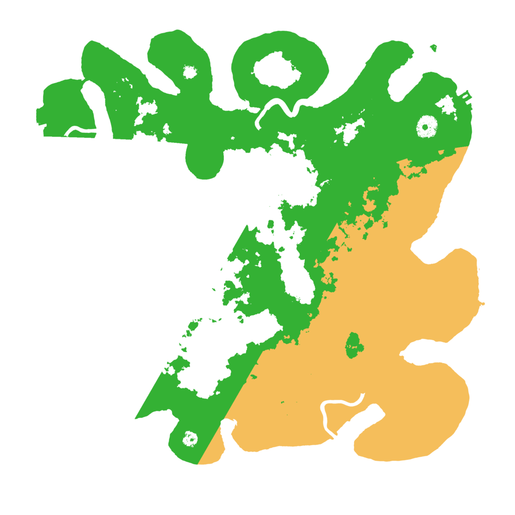 Biome Rust Map: Procedural Map, Size: 3550, Seed: 65852582