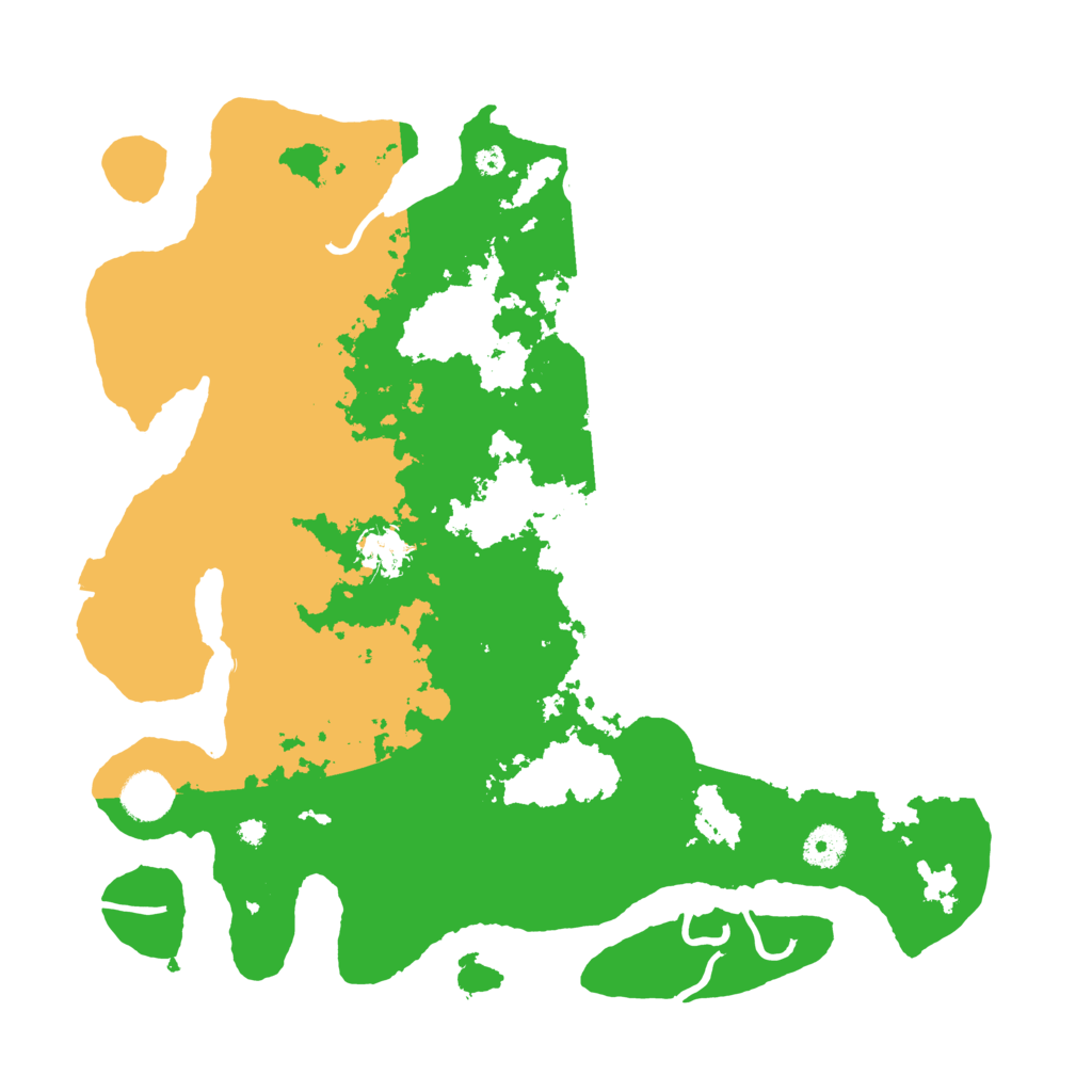 Biome Rust Map: Procedural Map, Size: 3850, Seed: 66361862
