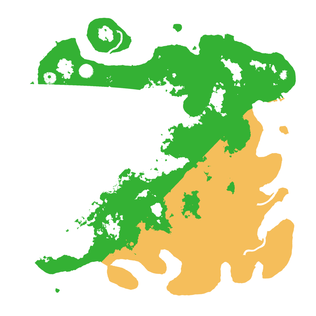 Biome Rust Map: Procedural Map, Size: 3950, Seed: 99017263