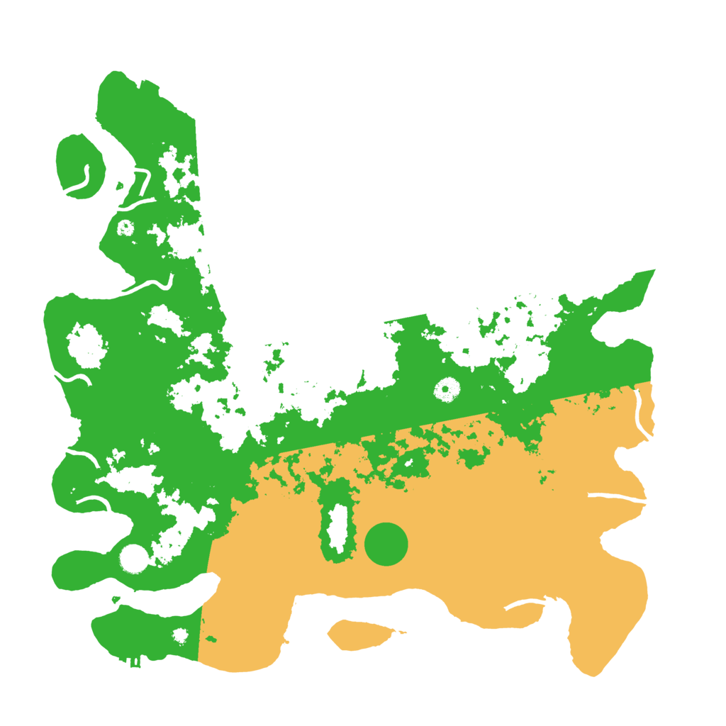 Biome Rust Map: Procedural Map, Size: 4400, Seed: 2630925