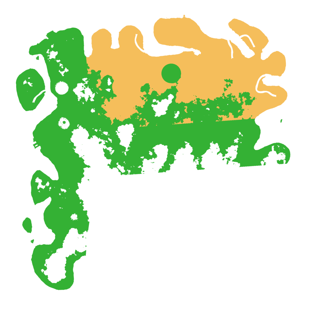 Biome Rust Map: Procedural Map, Size: 4250, Seed: 32837135