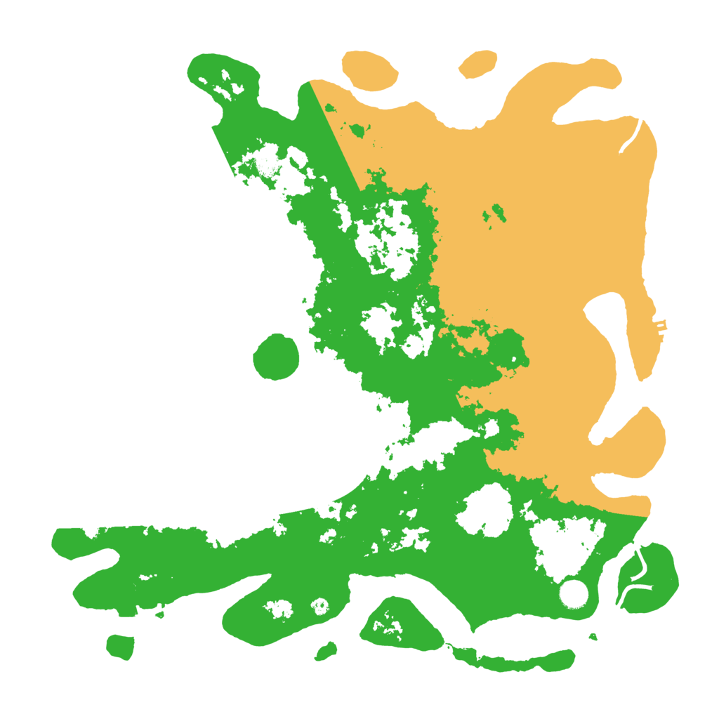 Biome Rust Map: Procedural Map, Size: 4400, Seed: 93486228