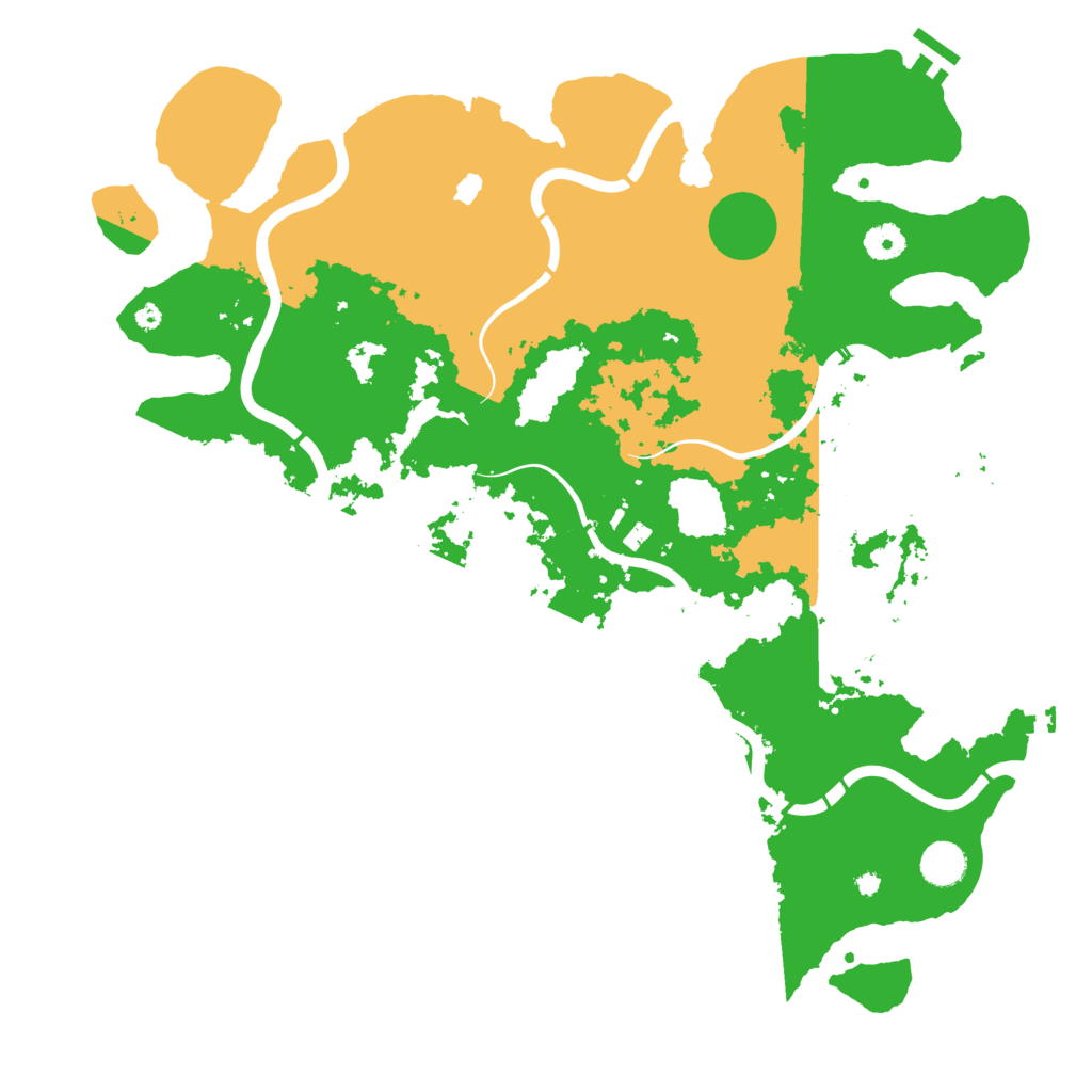 Biome Rust Map: Procedural Map, Size: 4250, Seed: 19013531