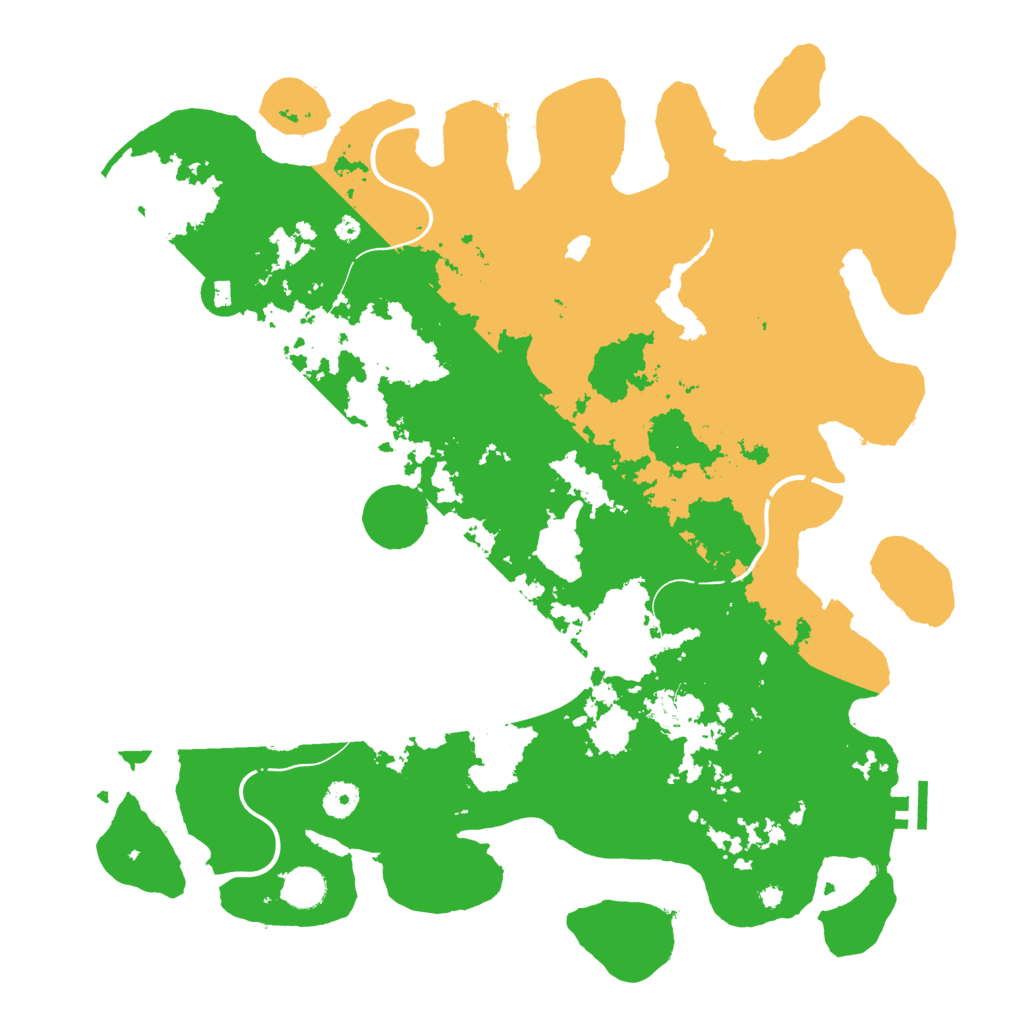 Biome Rust Map: Procedural Map, Size: 4250, Seed: 1751404311