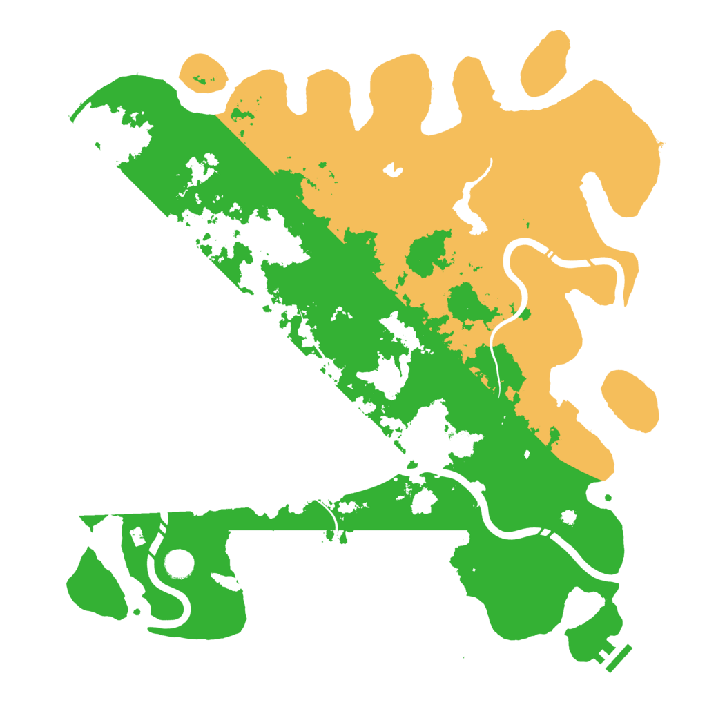 Biome Rust Map: Procedural Map, Size: 4250, Seed: 1751404311