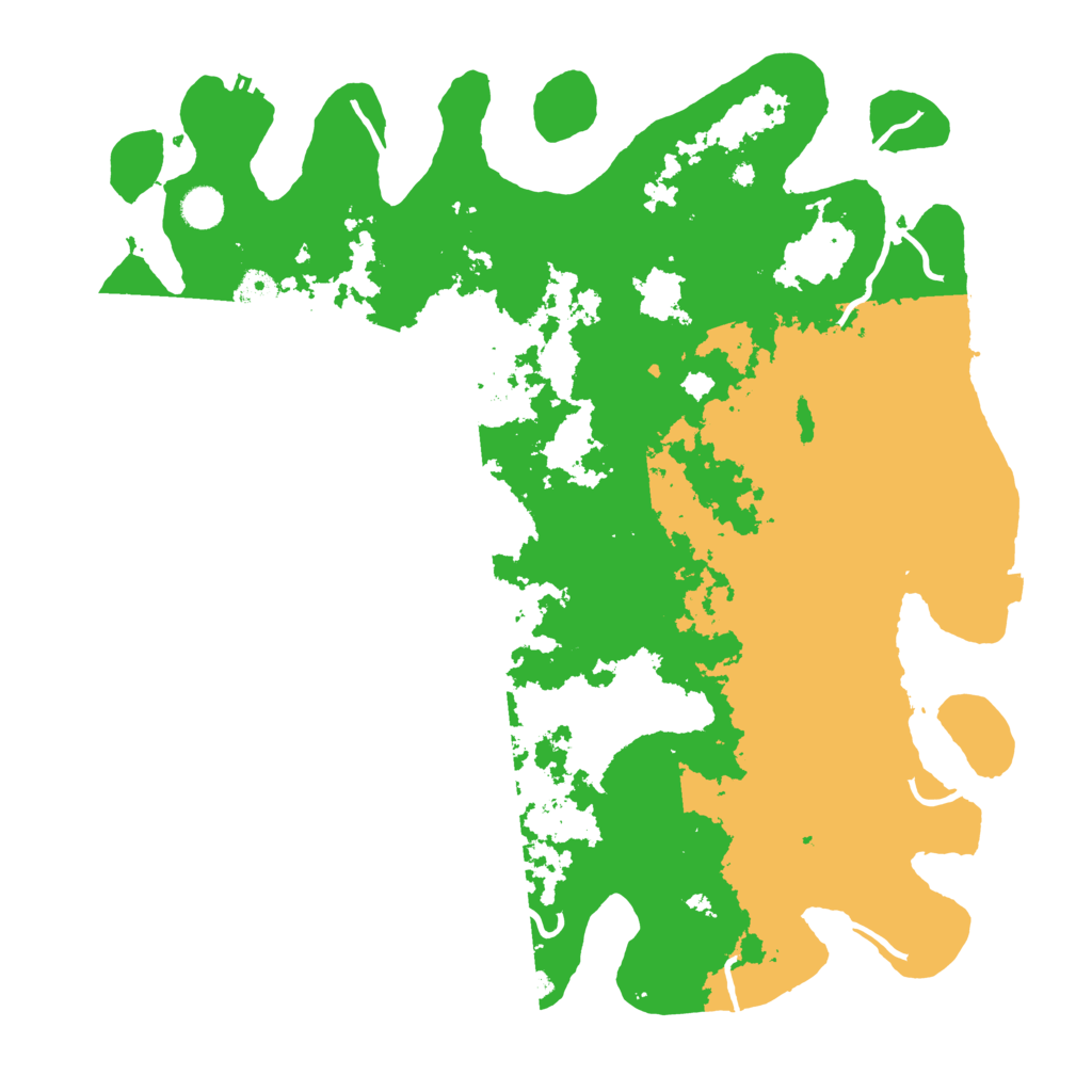 Biome Rust Map: Procedural Map, Size: 4500, Seed: 960324906