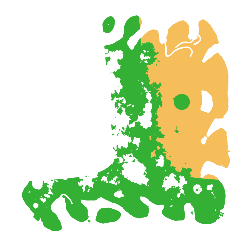 Biome Rust Map: Procedural Map, Size: 4100, Seed: 64174085