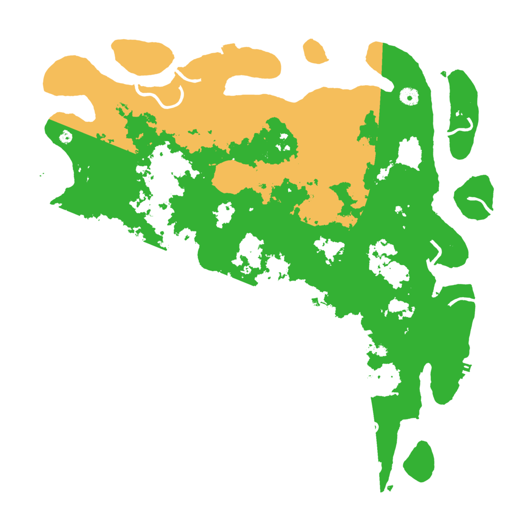 Biome Rust Map: Procedural Map, Size: 4250, Seed: 1223522223