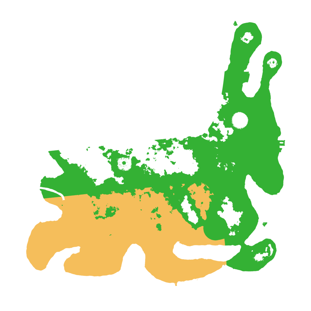 Biome Rust Map: Procedural Map, Size: 3400, Seed: 67288991