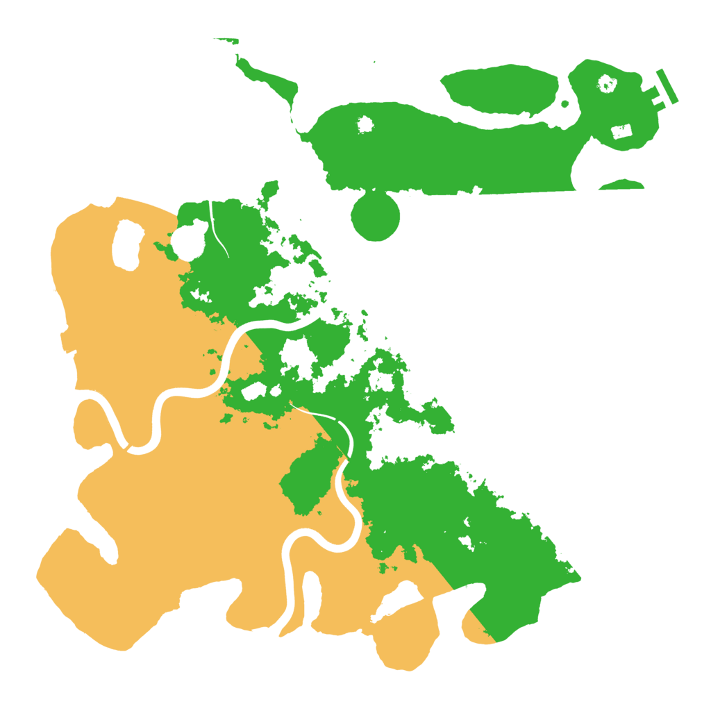 Biome Rust Map: Procedural Map, Size: 3900, Seed: 54092017