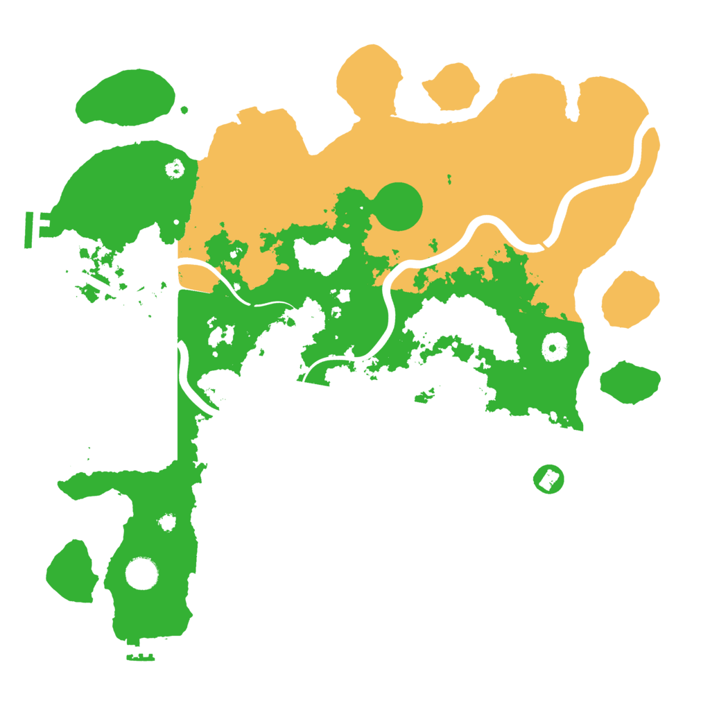 Biome Rust Map: Procedural Map, Size: 3850, Seed: 75425085