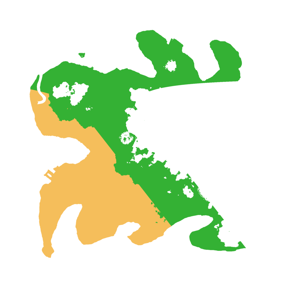 Biome Rust Map: Procedural Map, Size: 2500, Seed: 418383929