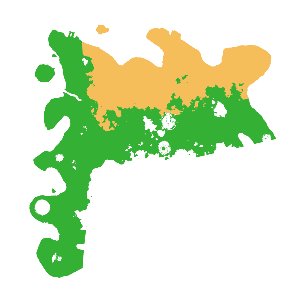 Biome Rust Map: Procedural Map, Size: 3500, Seed: 1103541792