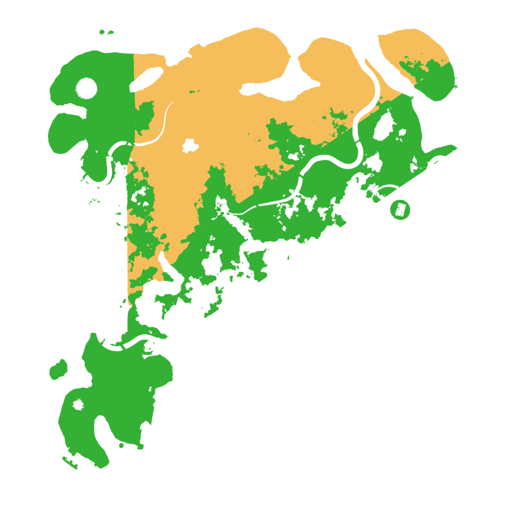 Biome Rust Map: Procedural Map, Size: 4250, Seed: 221584188