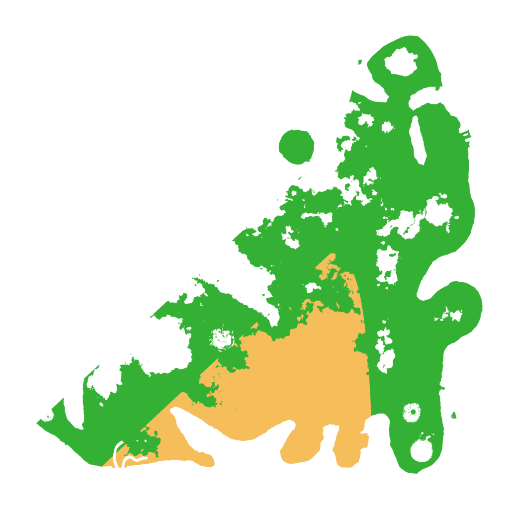 Biome Rust Map: Procedural Map, Size: 4100, Seed: 31996483