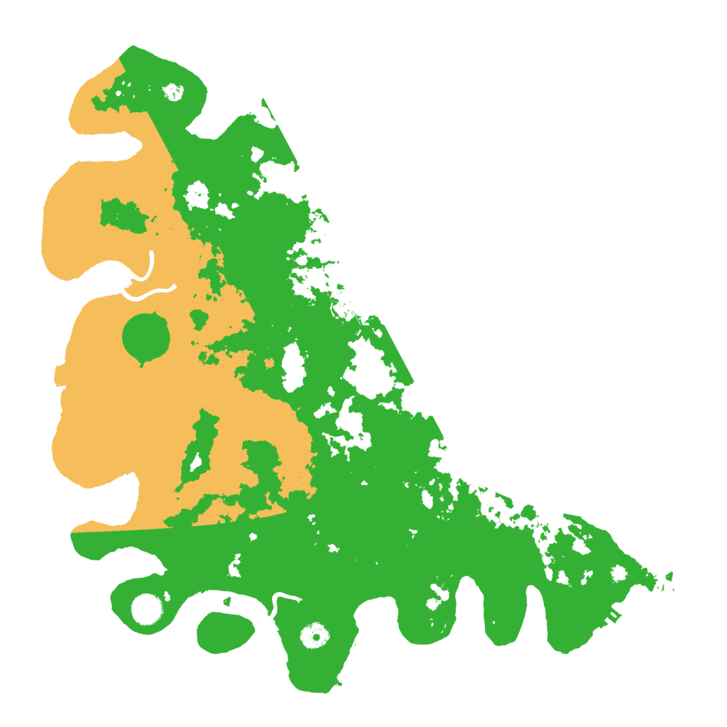 Biome Rust Map: Procedural Map, Size: 4100, Seed: 80174162